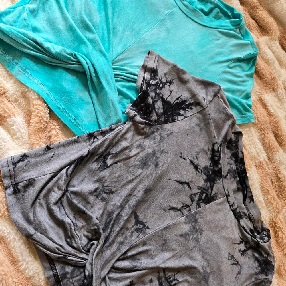 Tie-dye crop top bundle - 2 tops #tie-dye